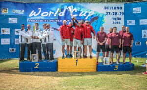 trofeo città di belluno 29.07.2018 - podio team maschile